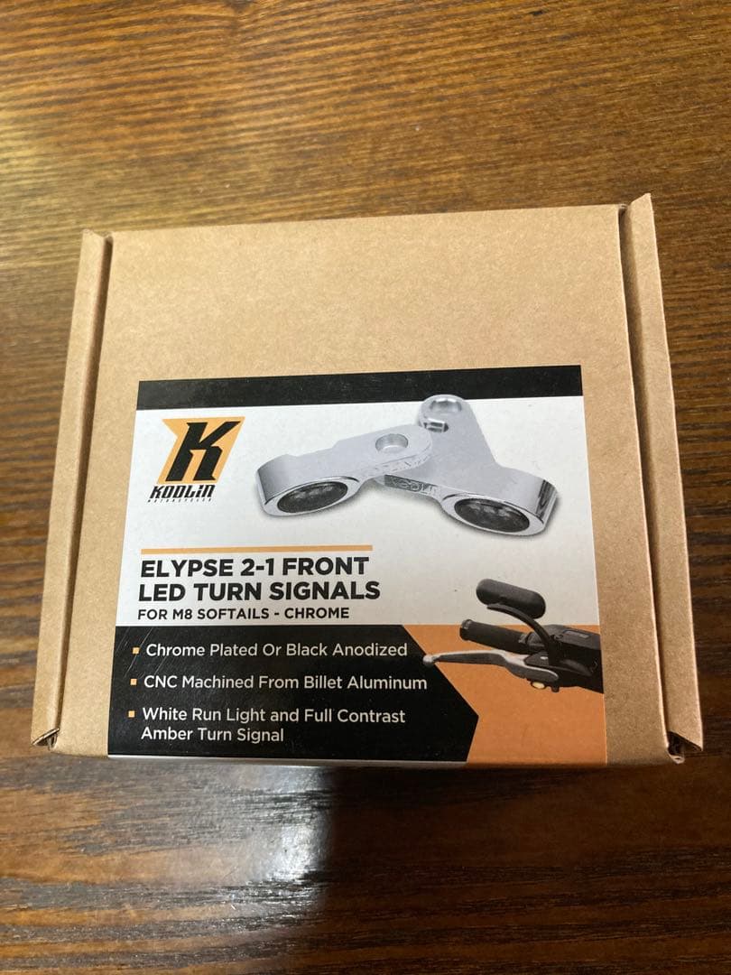 ハーレー用　LEDフロントウィンカー　M8ソフテイル　コドリンUSA