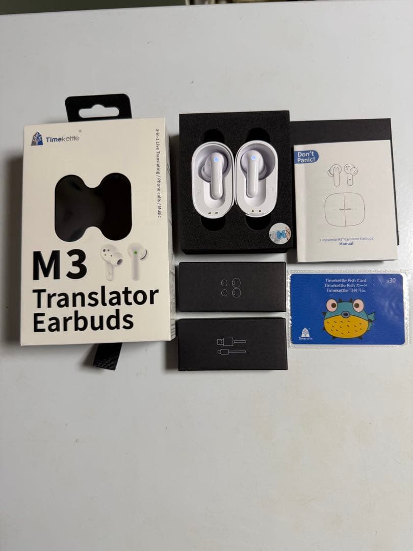 Timekettle M3 Translator Earbuds 翻訳イヤフォン
