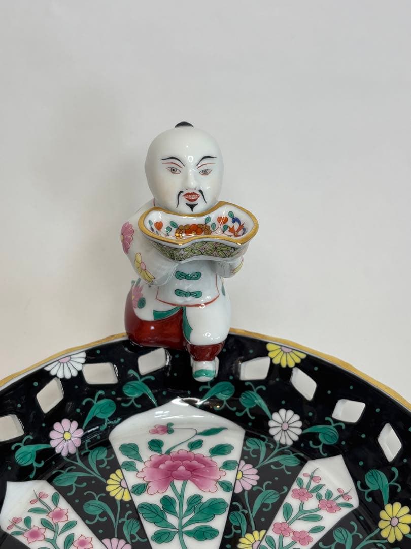 HEREND ヘレンド　西安の黒　トレイ　マンダリン　シノワズリ