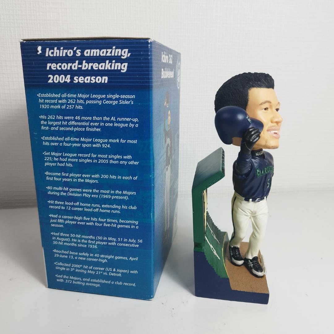 イチロー 262安打 ヒット ボブルヘッド マリナーズ フィギュア 非 IEEb