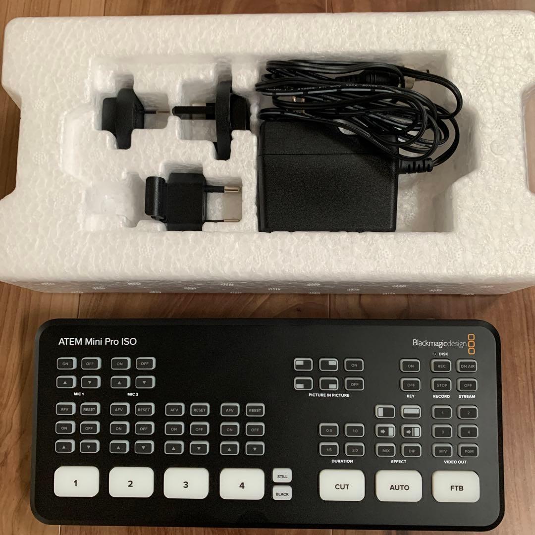 ATEM Mini Pro ISO HDMIスイッチャー