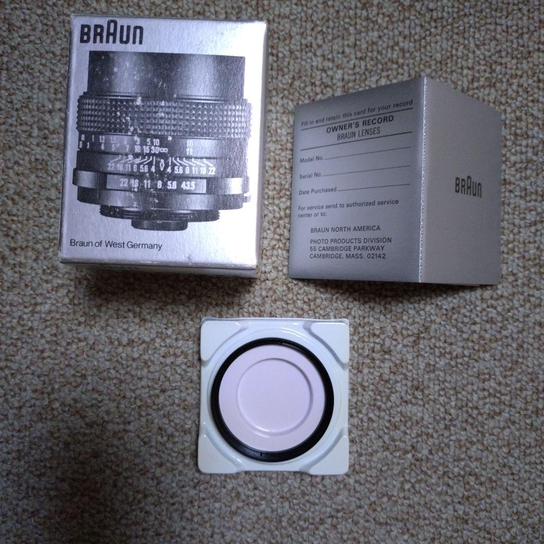 ブラウン 25mm F3.5 ミノルタMCマウント