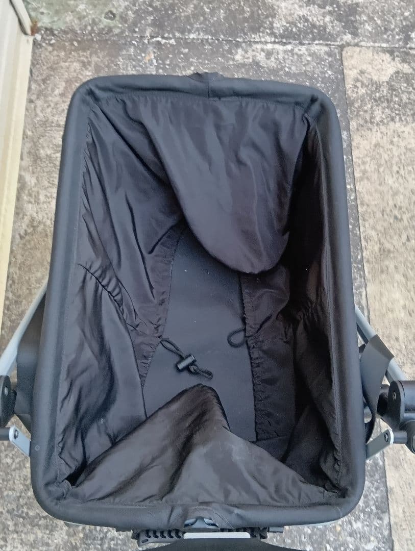 EcoCa 　エコカ　折りたたみ式ショッピングカート ブラック