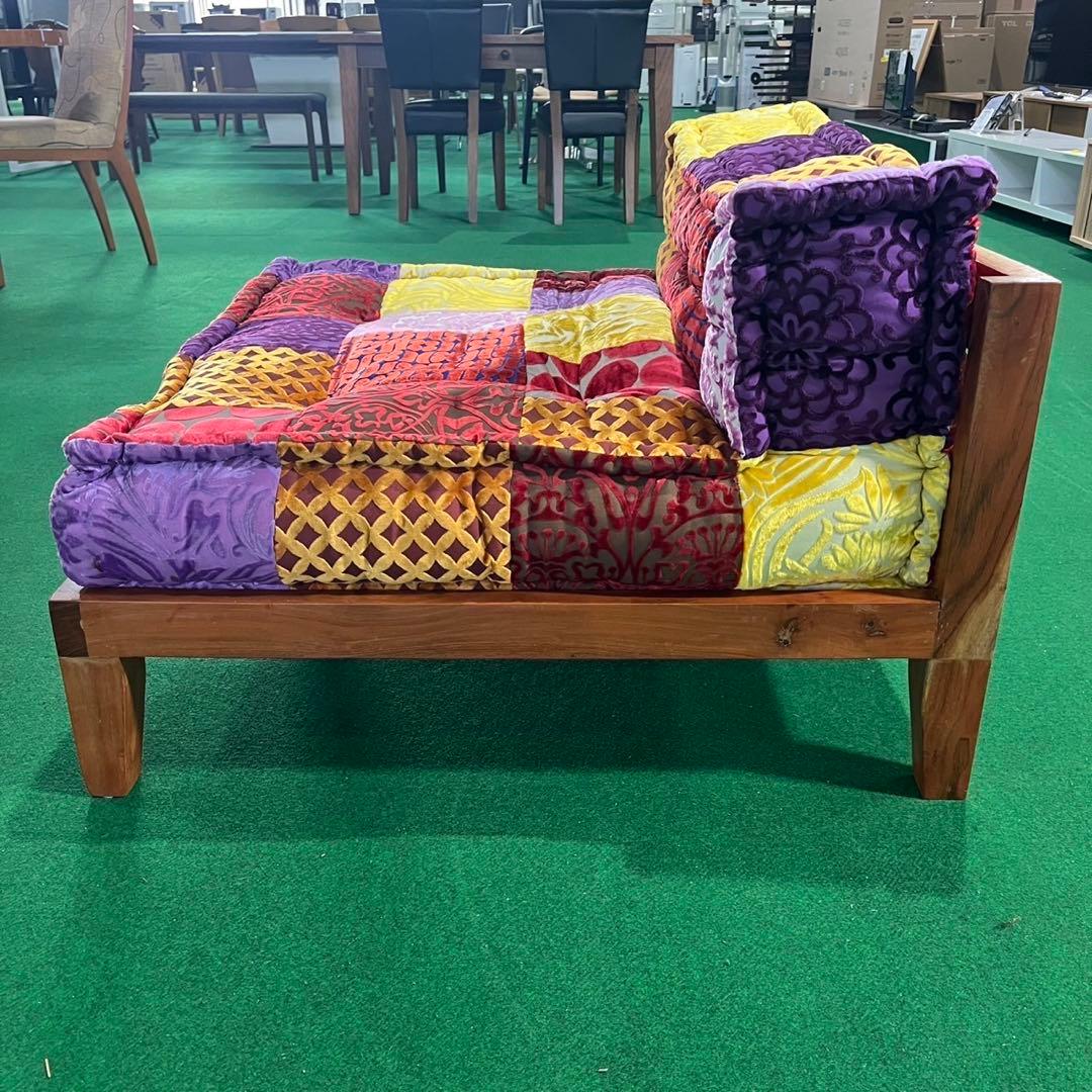 a.depeche 1人掛けソファ チェア ロースツール パッチワーク I029