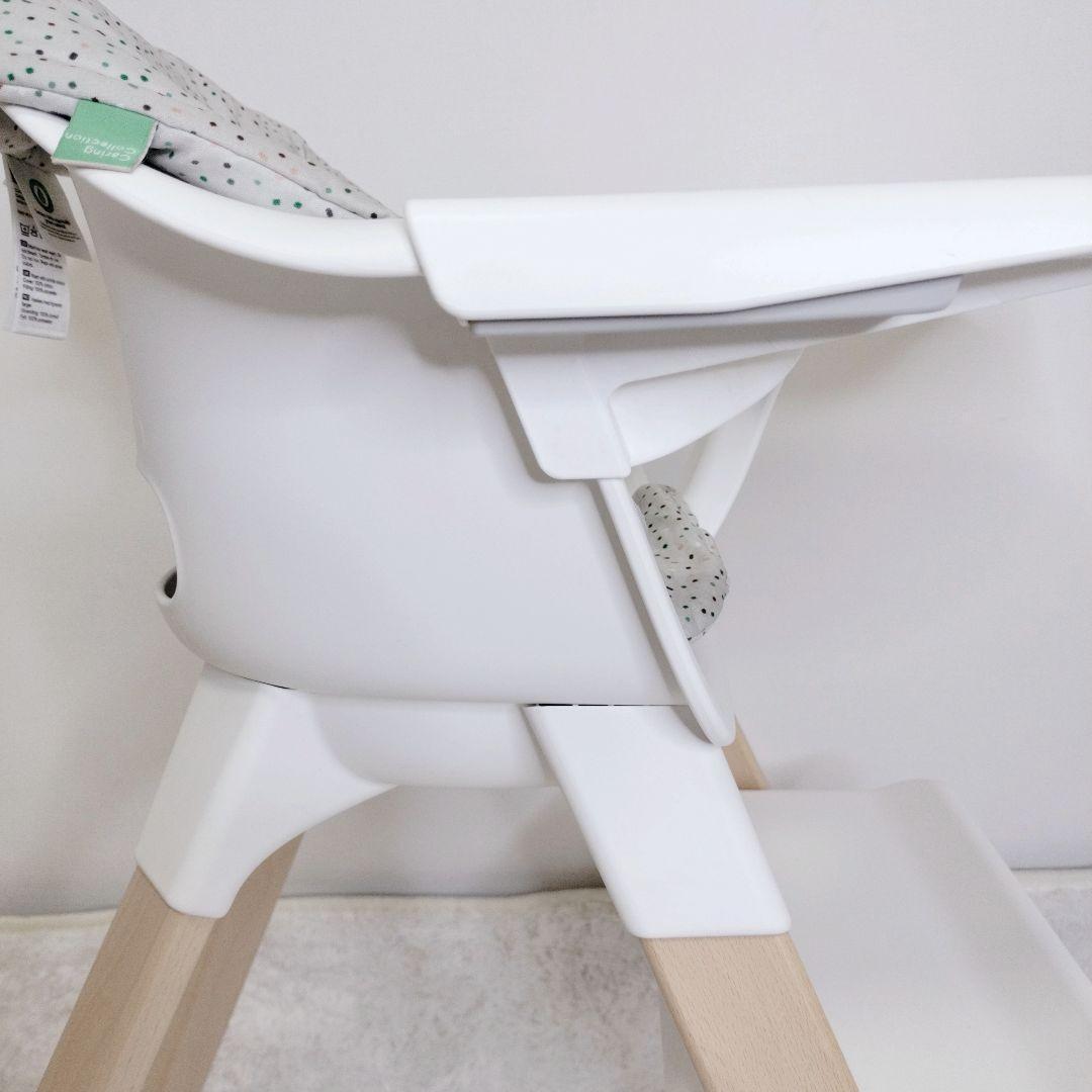 【美品】　ストッケ　クリック　ハイチェア　ベビーチェア　クッション付