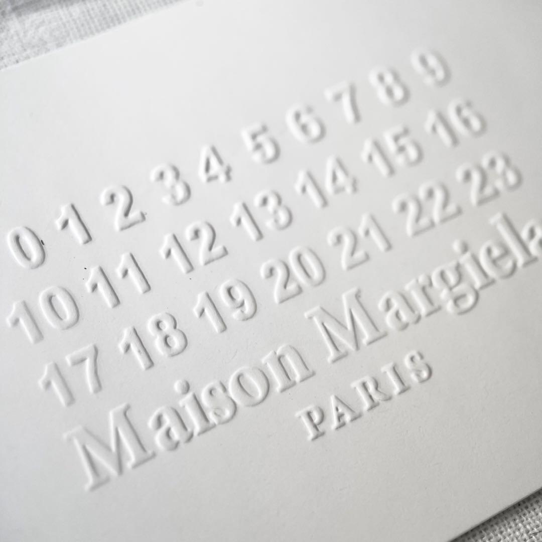 未使用品 メゾンマルジェラ スマートフォン ポーチ ショルダーバッグ ブラック