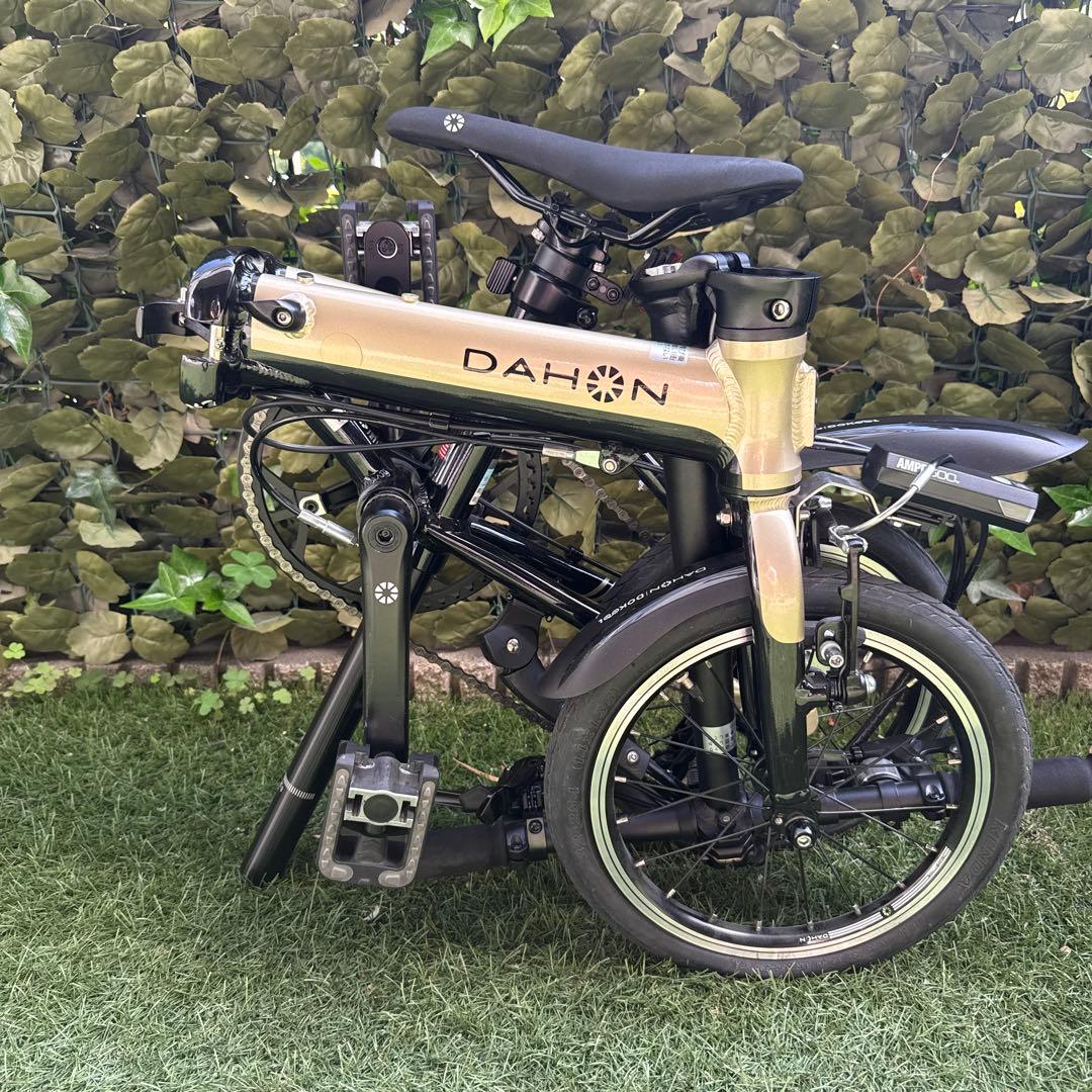 【美品】【泥除け、スタンド、ライト、輪行バック（新品）セット】DAHON K3