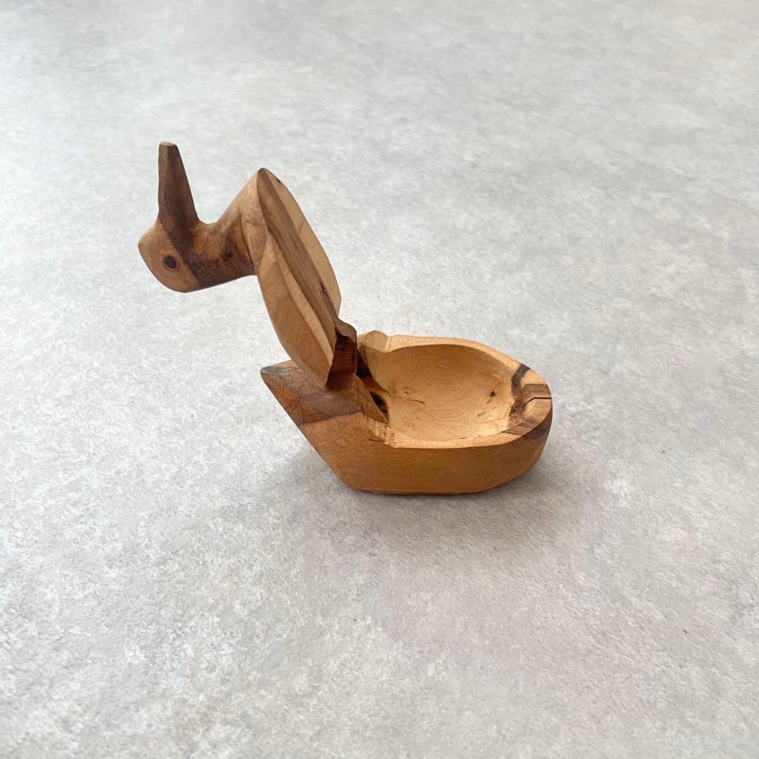 木製のアヒル 隠し箱 ジュエリーボックス
