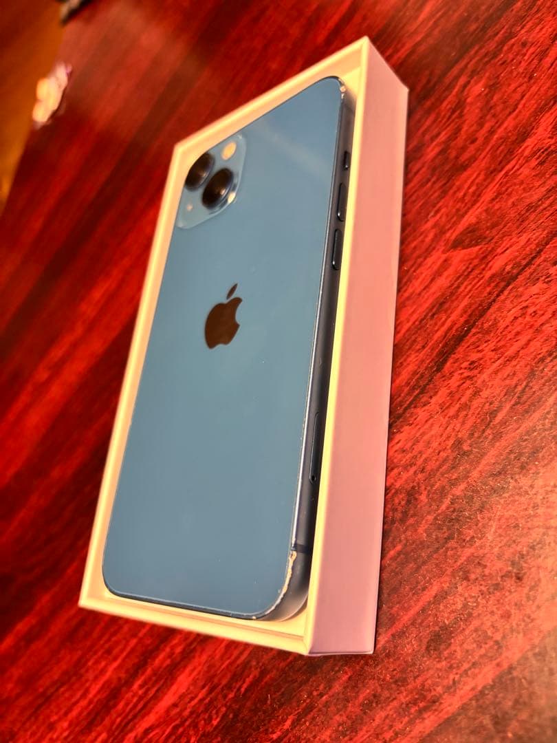 Apple iPhone 13 ブルー 6.1インチ 本体