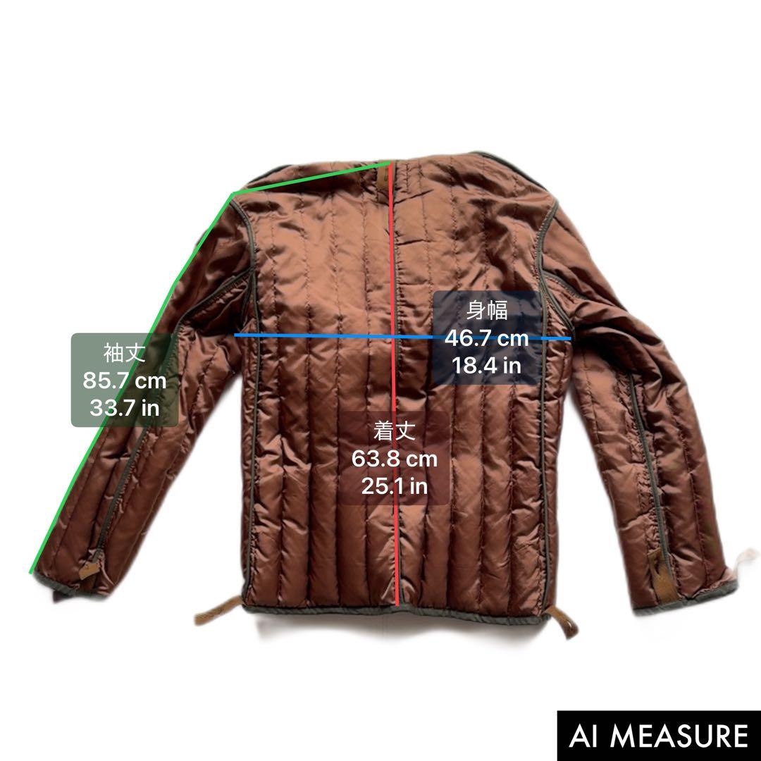 Theory セオリー リアルファー付き モッズコート S カーキ　中綿ライナー