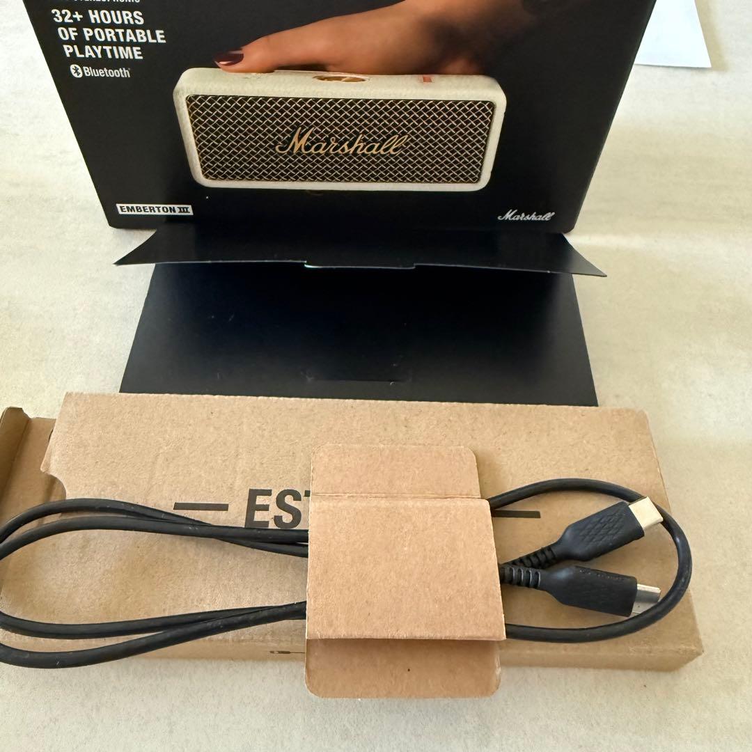 Marshall スピーカー Emberton III クリーム