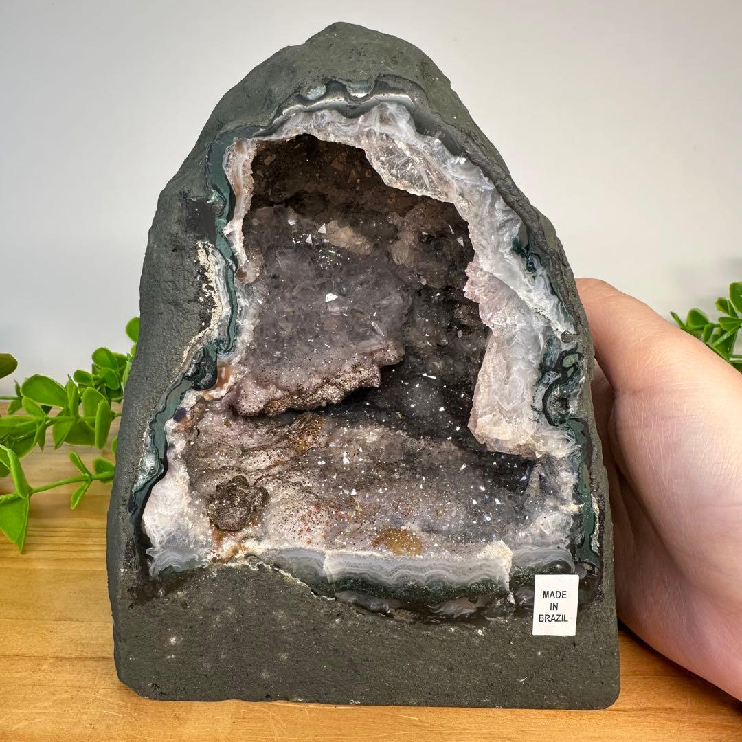 アメジストドーム 置き物 原石 約2.5kg ブラジル産