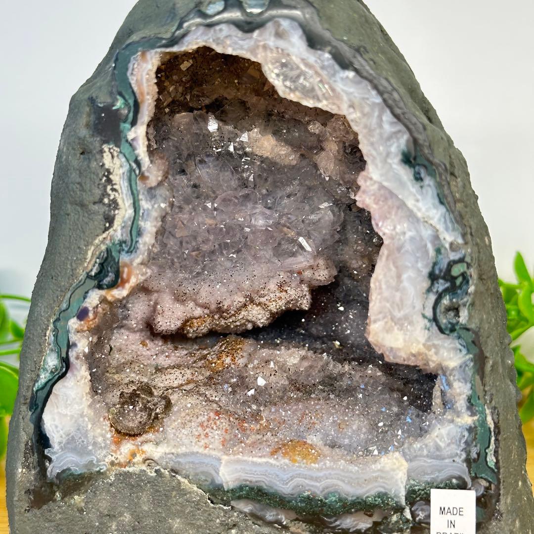 アメジストドーム 置き物 原石 約2.5kg ブラジル産