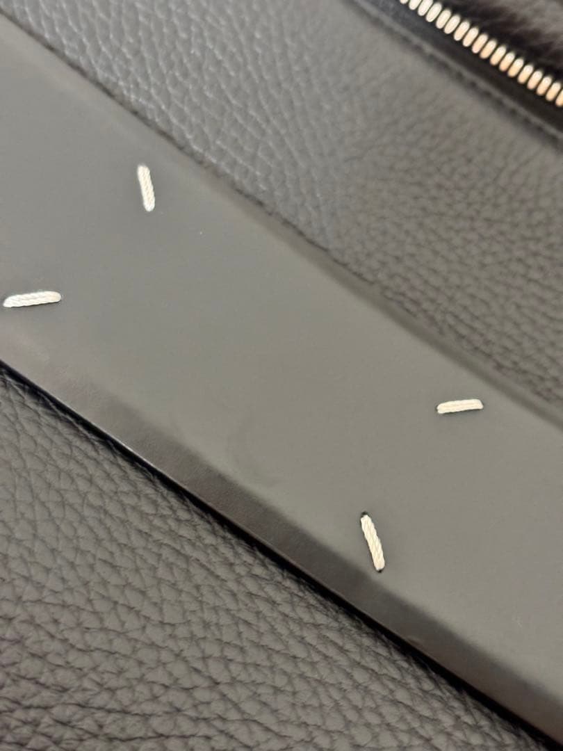 【美品】マルジェラ　5AC オールレザー　ショルダーバッグ　ブラック※値下げ不可