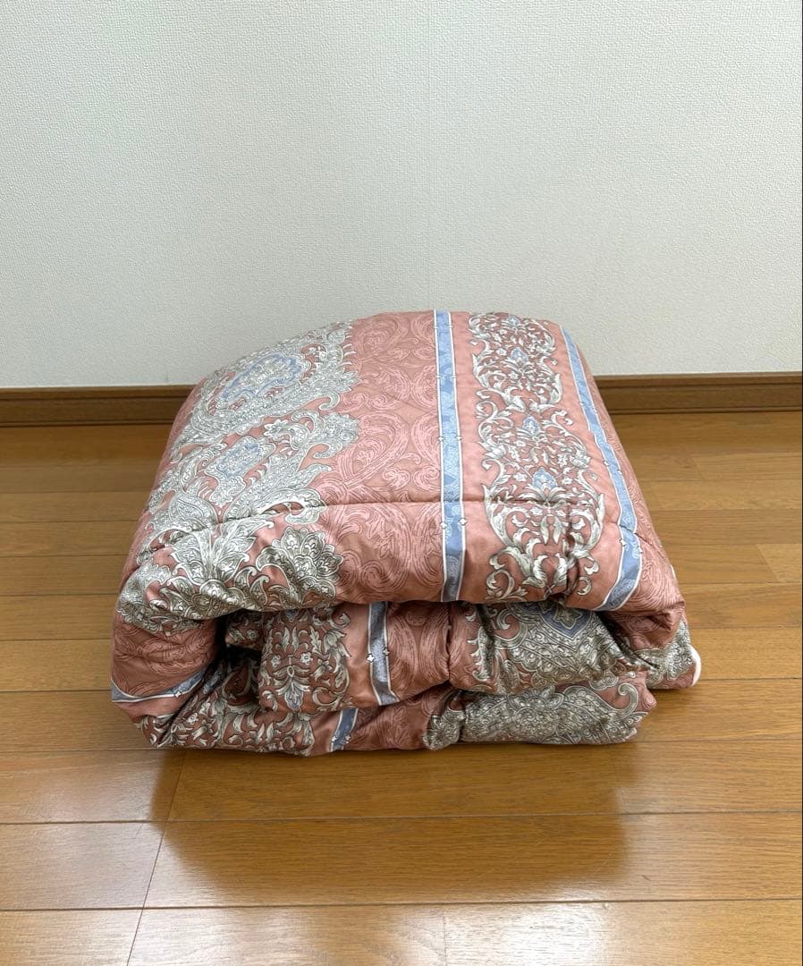 らん　　プロファイル敷布団シングル2枚　カバー付きブルー