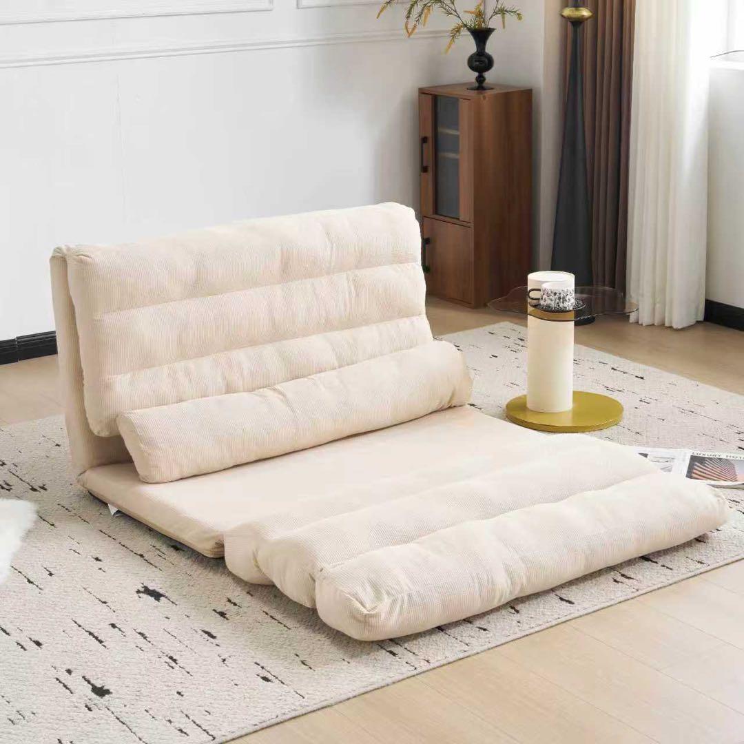 【新品】3WAY折りたたみソファベッド 組立不要 コンパクト省スペース
