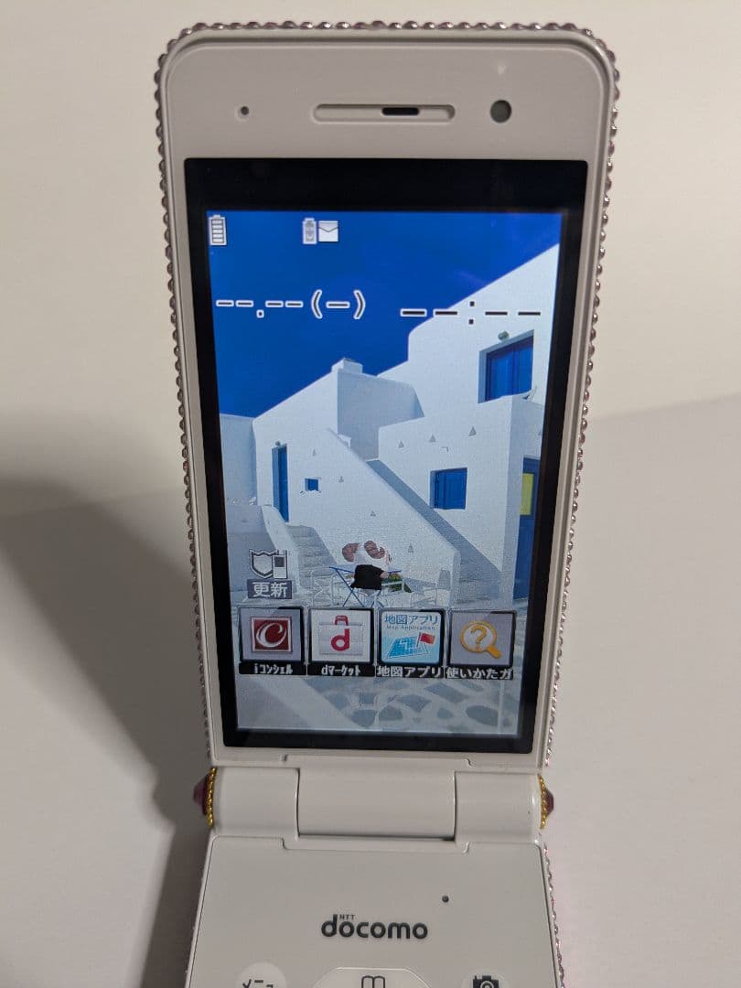 【ハート】デコ電/平成レトロ/ガラケー/ギャル/GAL/キティ/凸電