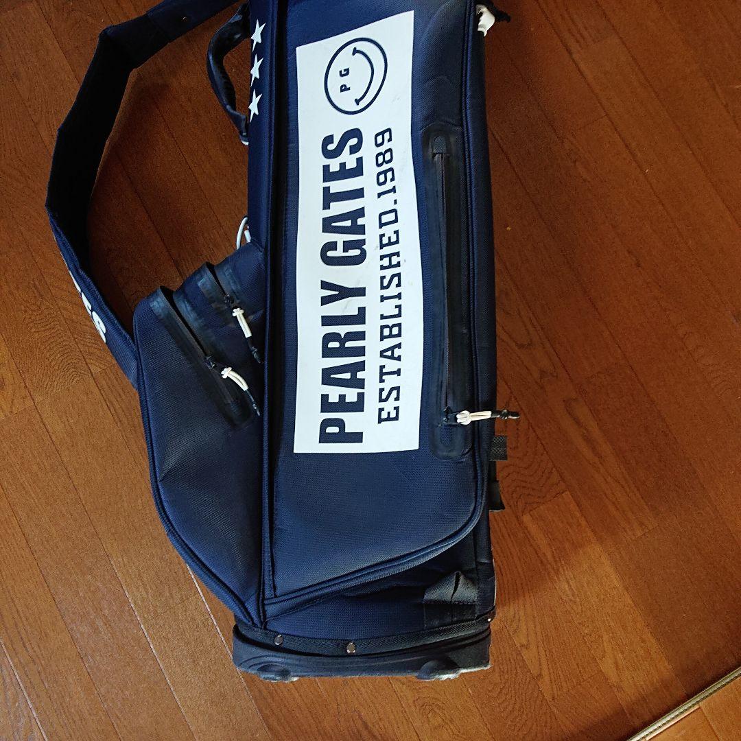 お値下げ！ PEARLY GATES キャディバッグ ネイビー
