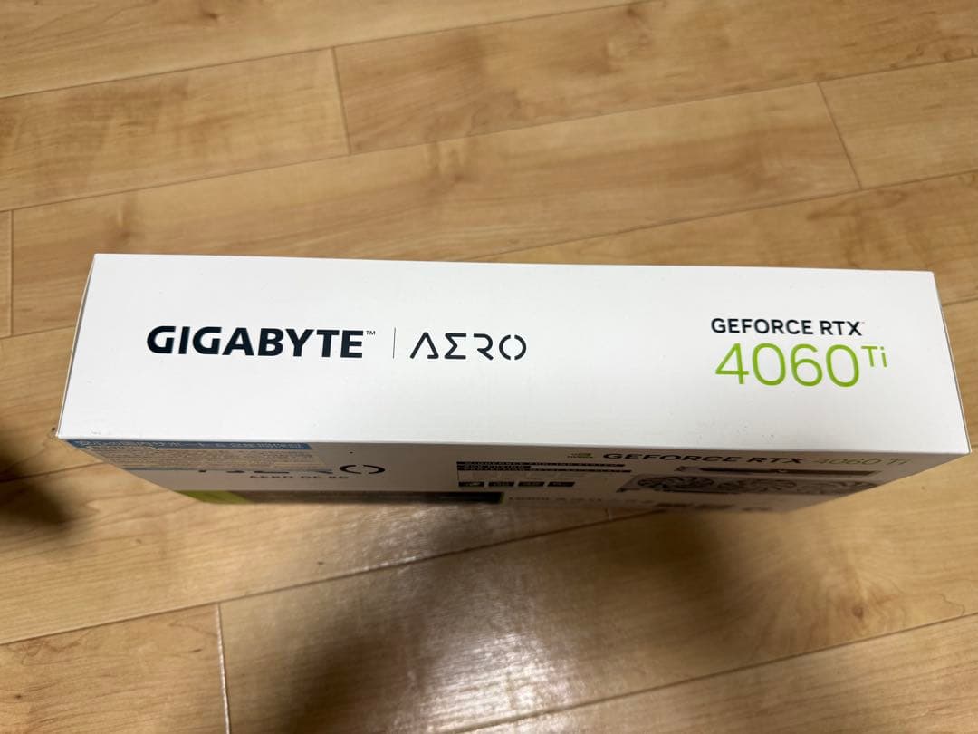 グラフィックボード・グラボ・ビデオカード GIGABYTE AERO OC 8G GEFORCE RTX 4060 Ti