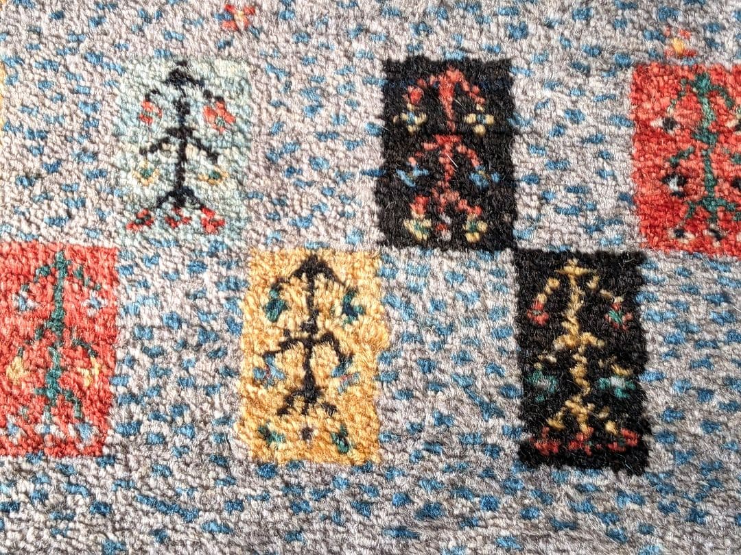 ZOLLANVARI ゾランヴァリ ギャッベ 絨毯 ラグ　手織り