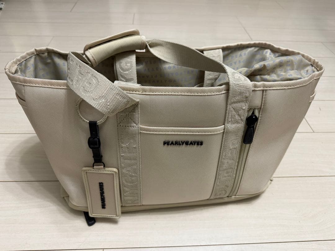 パーリーゲイツ◾️ロッカーバック◾️エッセンシャル　ベージュ