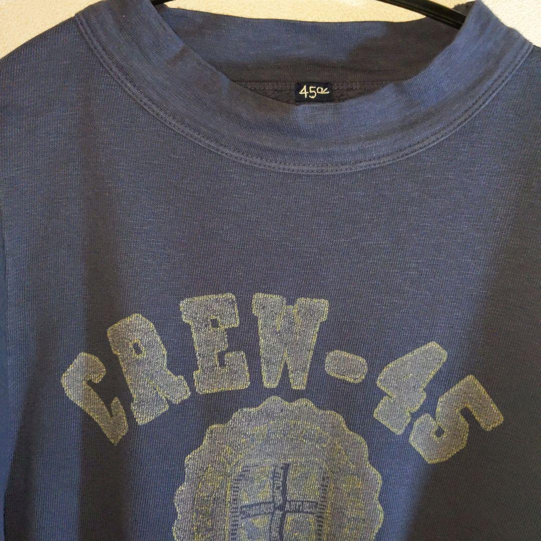 ☆45R♪裏毛デッキプリント/パフスリーブsize3☆