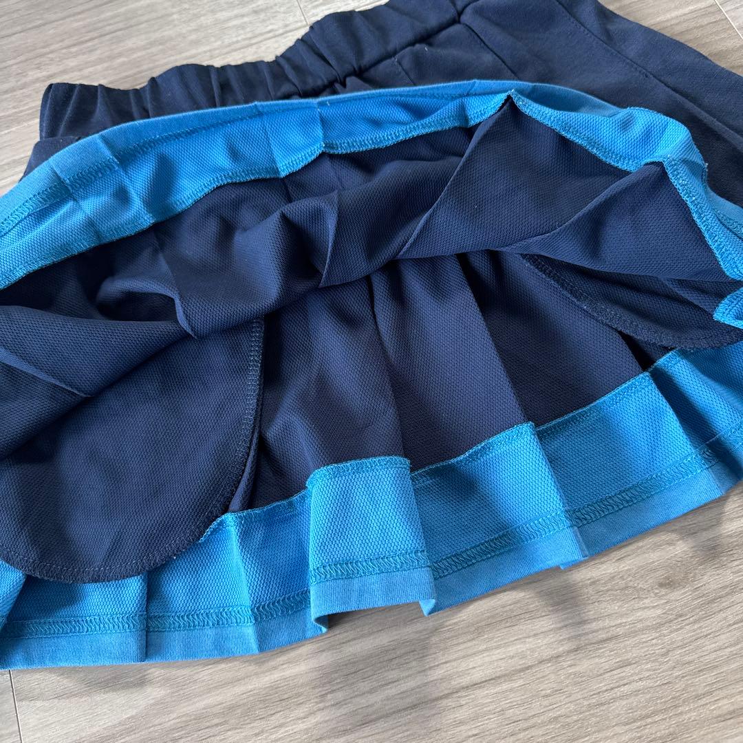 アドミラル レディーステニスウェア 青紺 ゲームシャツ＆スコート セット