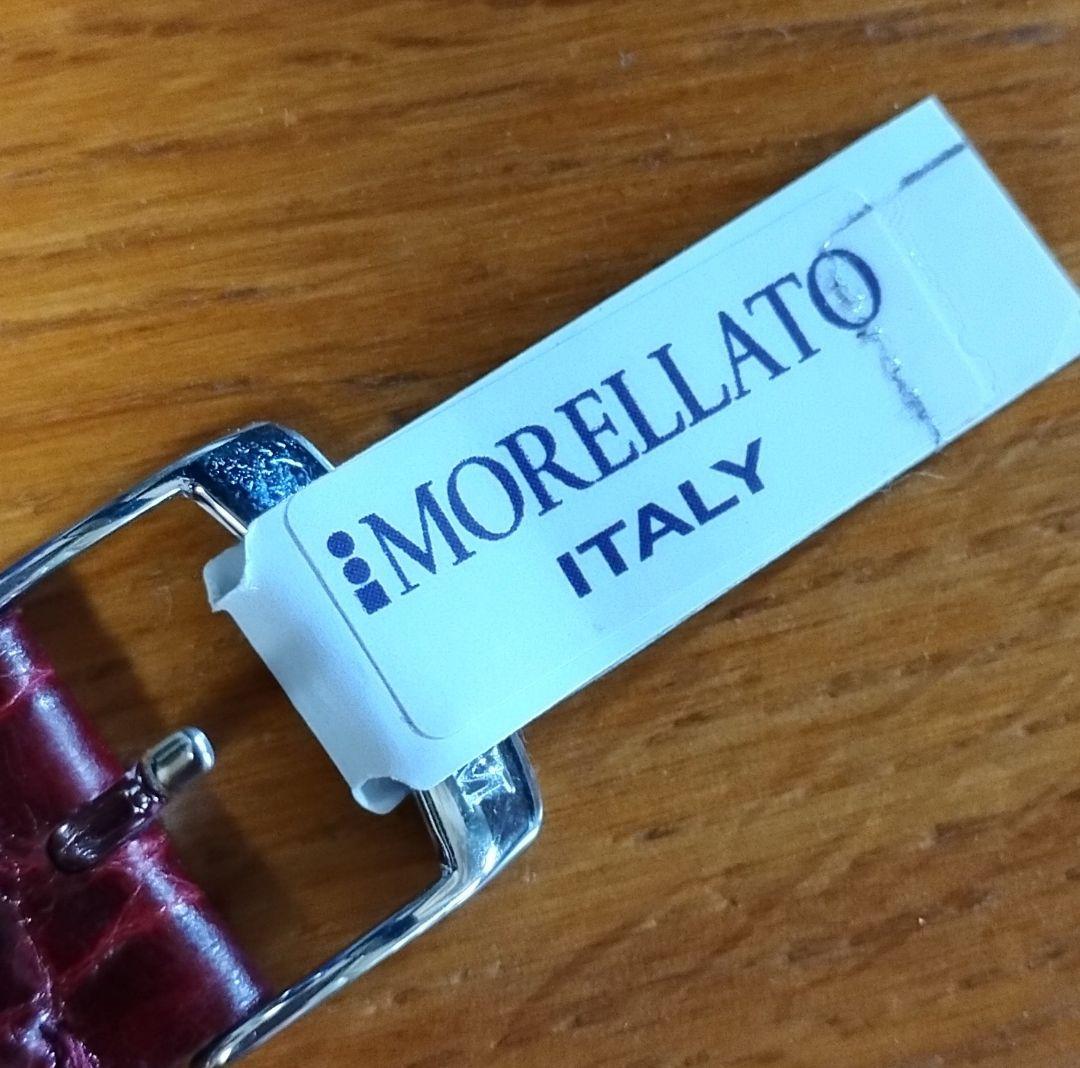 【新品】モレラート カイマンワニ 18mm バーガンディ