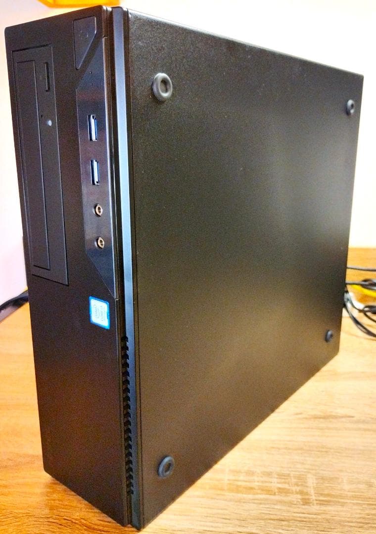 デスクトップPC/i3 8100/メモリ8G/Office/DVD-RW搭載①