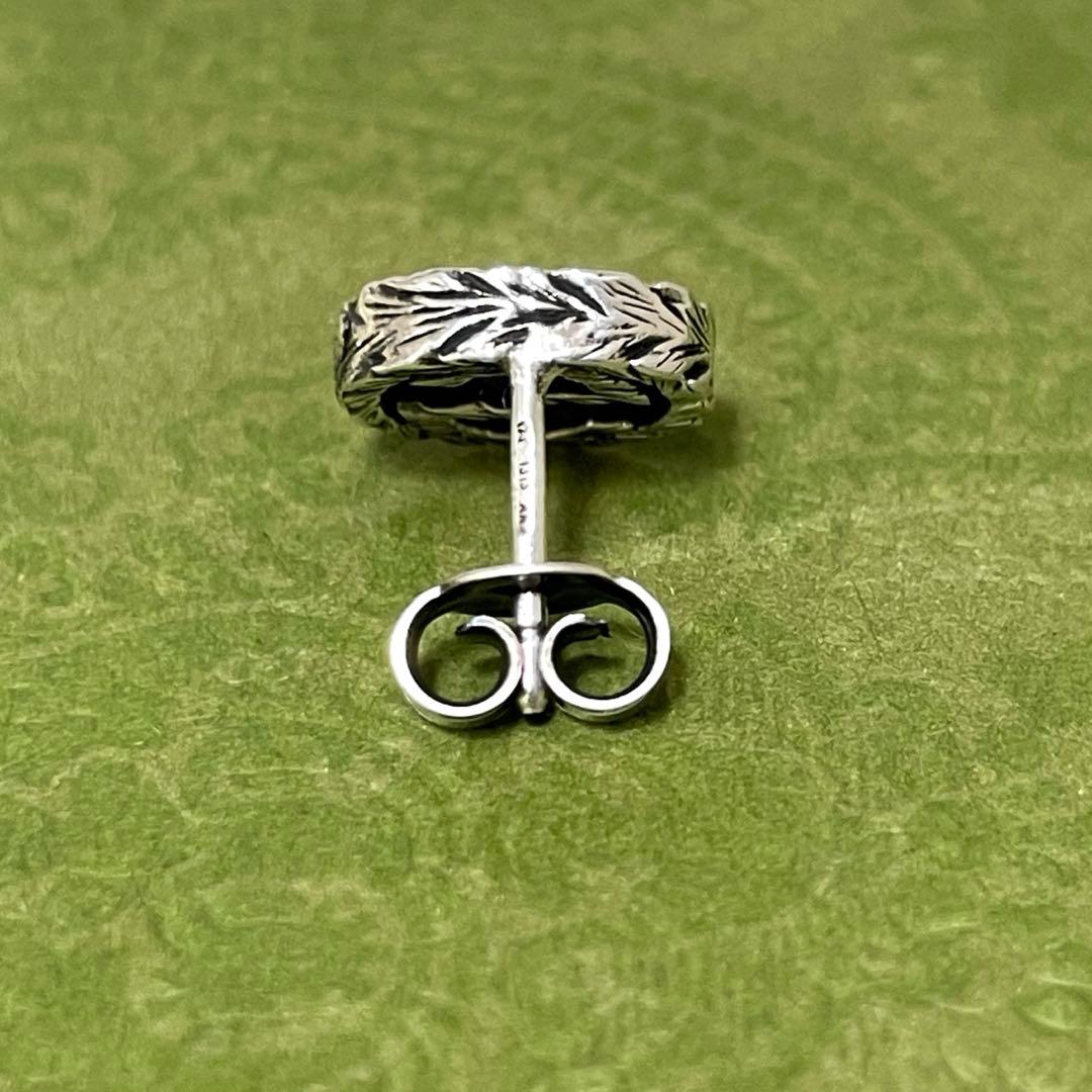 【極美品】グッチ　インターロッキングピアス片耳　メンズ/レディース　アラベスク