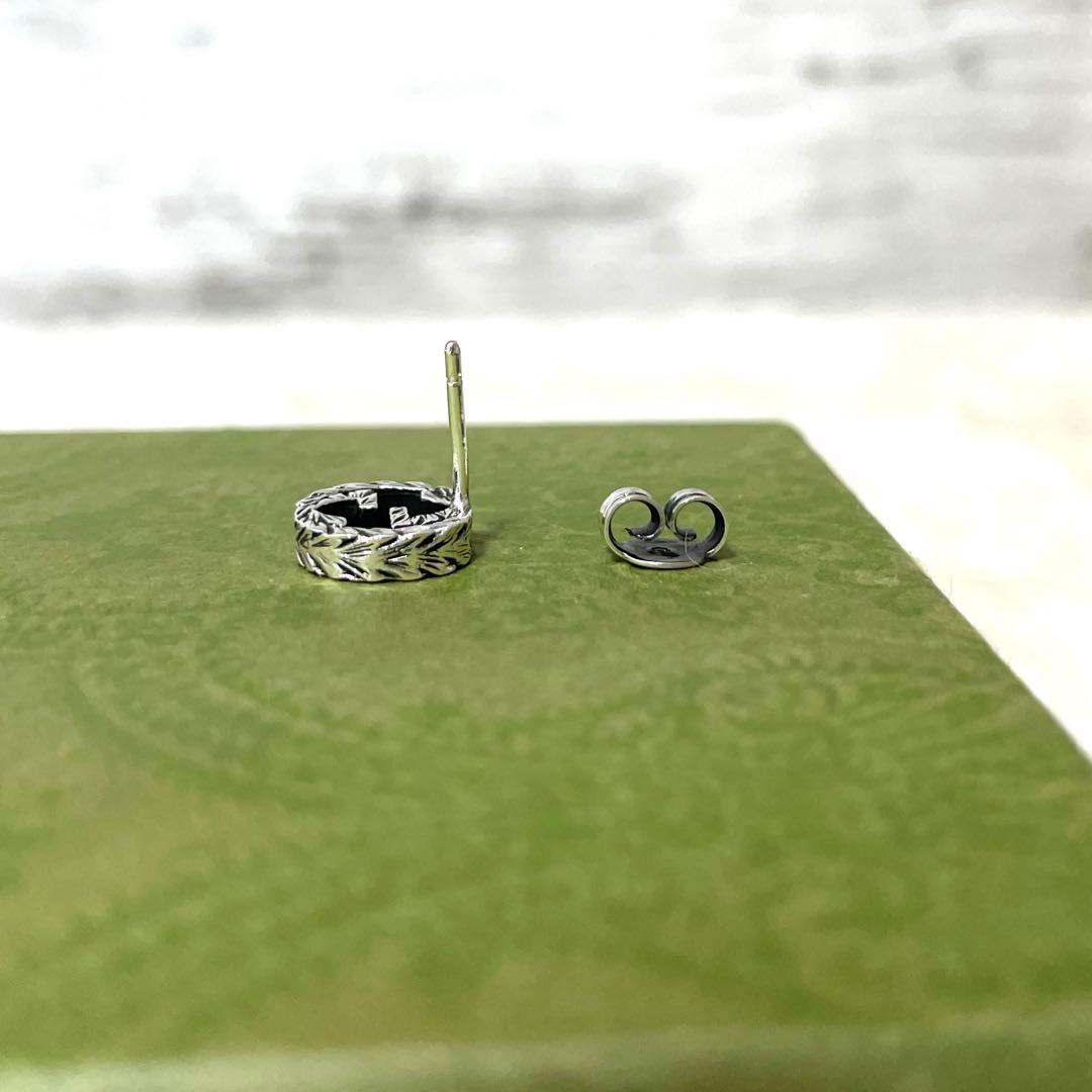 【極美品】グッチ　インターロッキングピアス片耳　メンズ/レディース　アラベスク