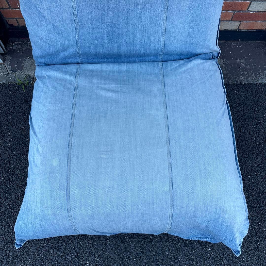 直接引き取り限定 WTW カタリナ 1人掛けソファ デニム