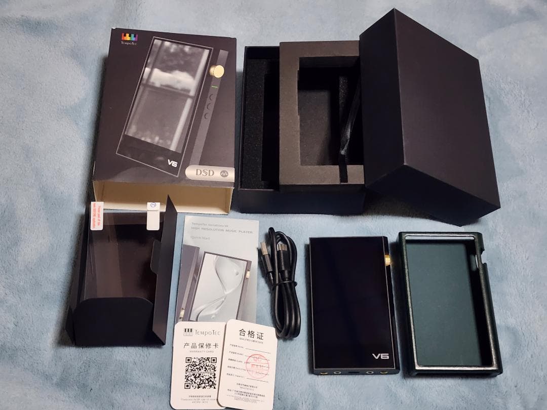 極美品 TempoTec V6 Hi-Res デジタルオーディオプレーヤー