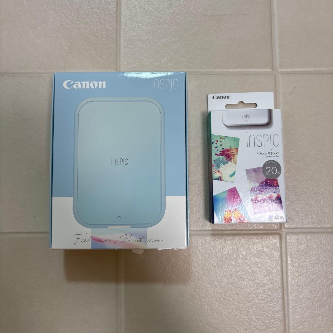 Canon iNSPiC PV-223-BL ブルー スマホプリンター