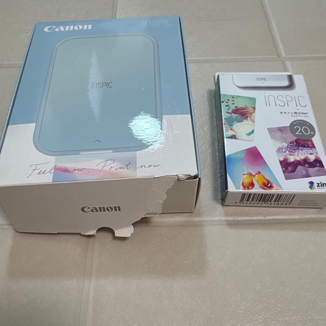 Canon iNSPiC PV-223-BL ブルー スマホプリンター