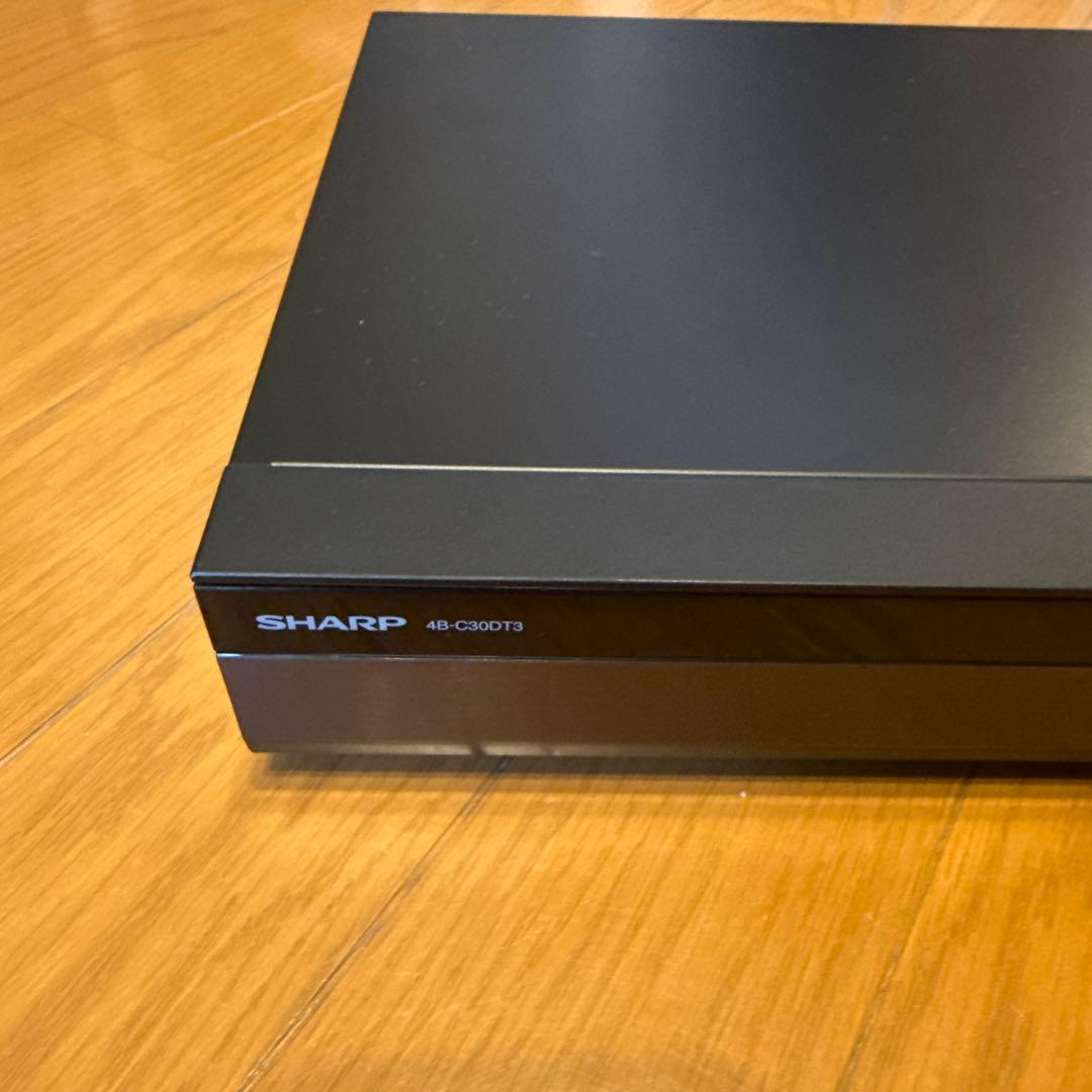 \"美品\" SHARP AQUOS 4kレコーダー 4B-C30DT3