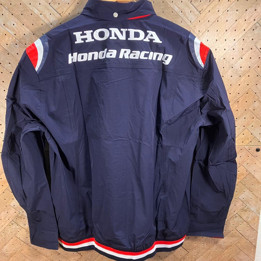新品タグ付 HONDA×荒川 裾リブピットシャツ ナイロンジャケットLS 3L
