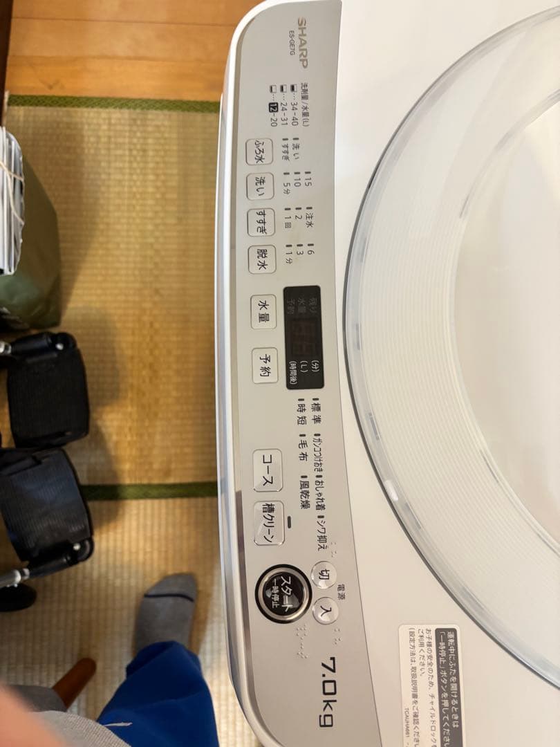 SHARP シャープ　洗濯機　ES-GE7G