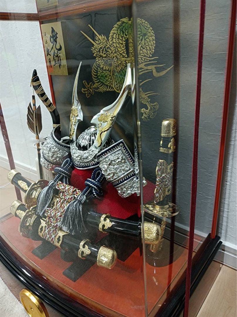 久月　五月人形　節句　兜　兜飾り