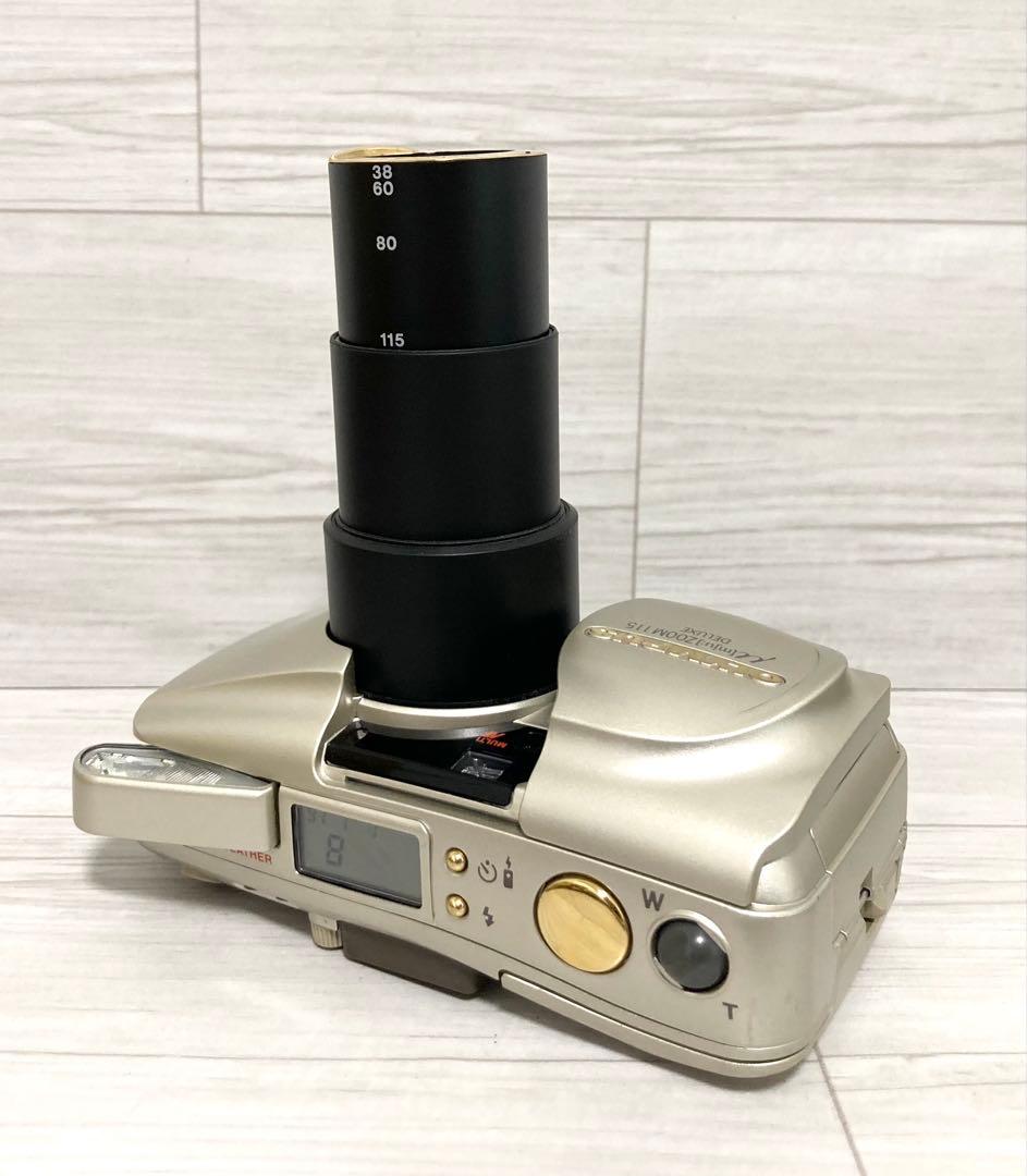 サイトウさまOLYMPUS μ【mju：】ZOOM 115 DELUXE カメラ