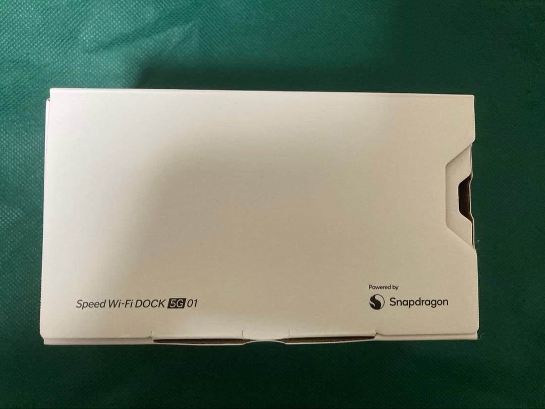 【ほぼ未使用】Speed Wi-Fi DOCK 5G 01 CPS01SKU