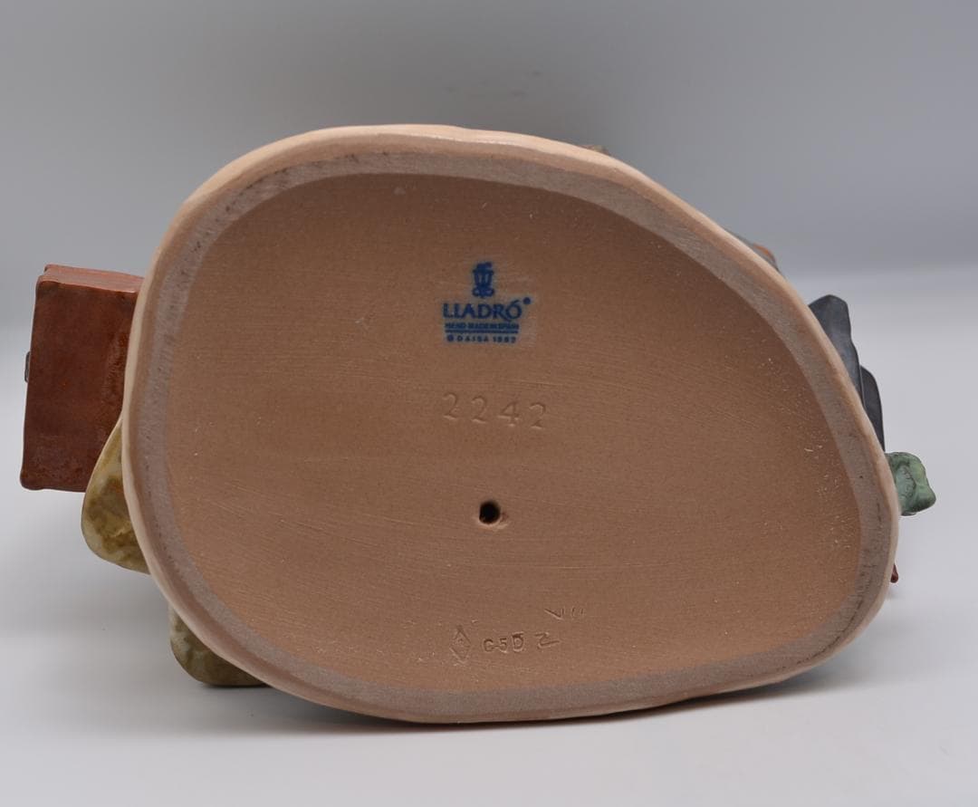 寒い日の登校　＃2242　No2　★リヤドロ　スペイン　グレスコレクション　絶版