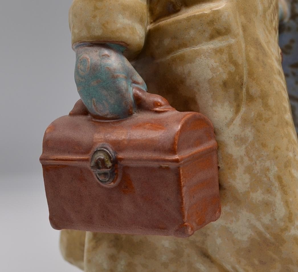 寒い日の登校　＃2242　No2　★リヤドロ　スペイン　グレスコレクション　絶版