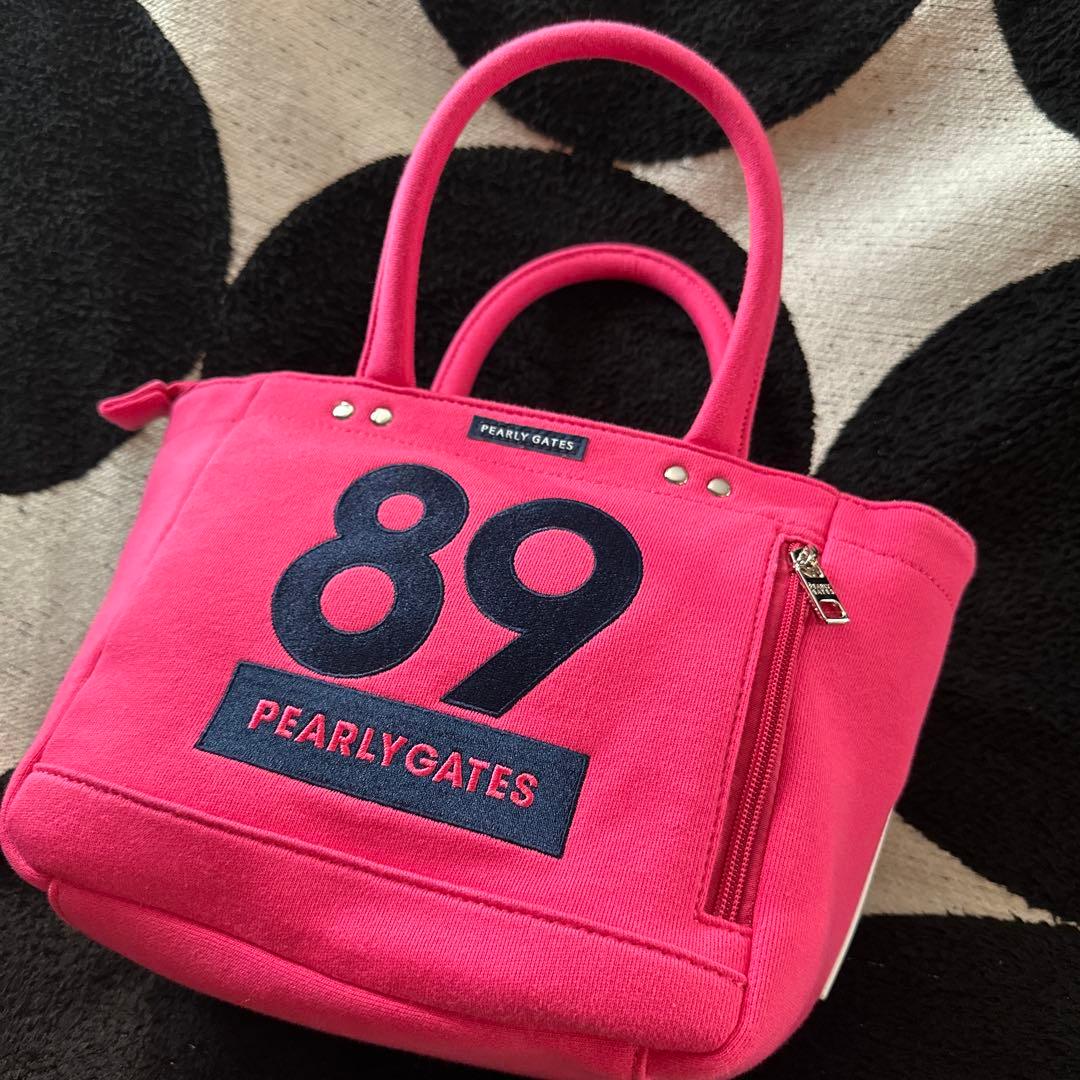 新品 未使用★タグ付き★パーリーゲイツ カートバック トートバック ピンク