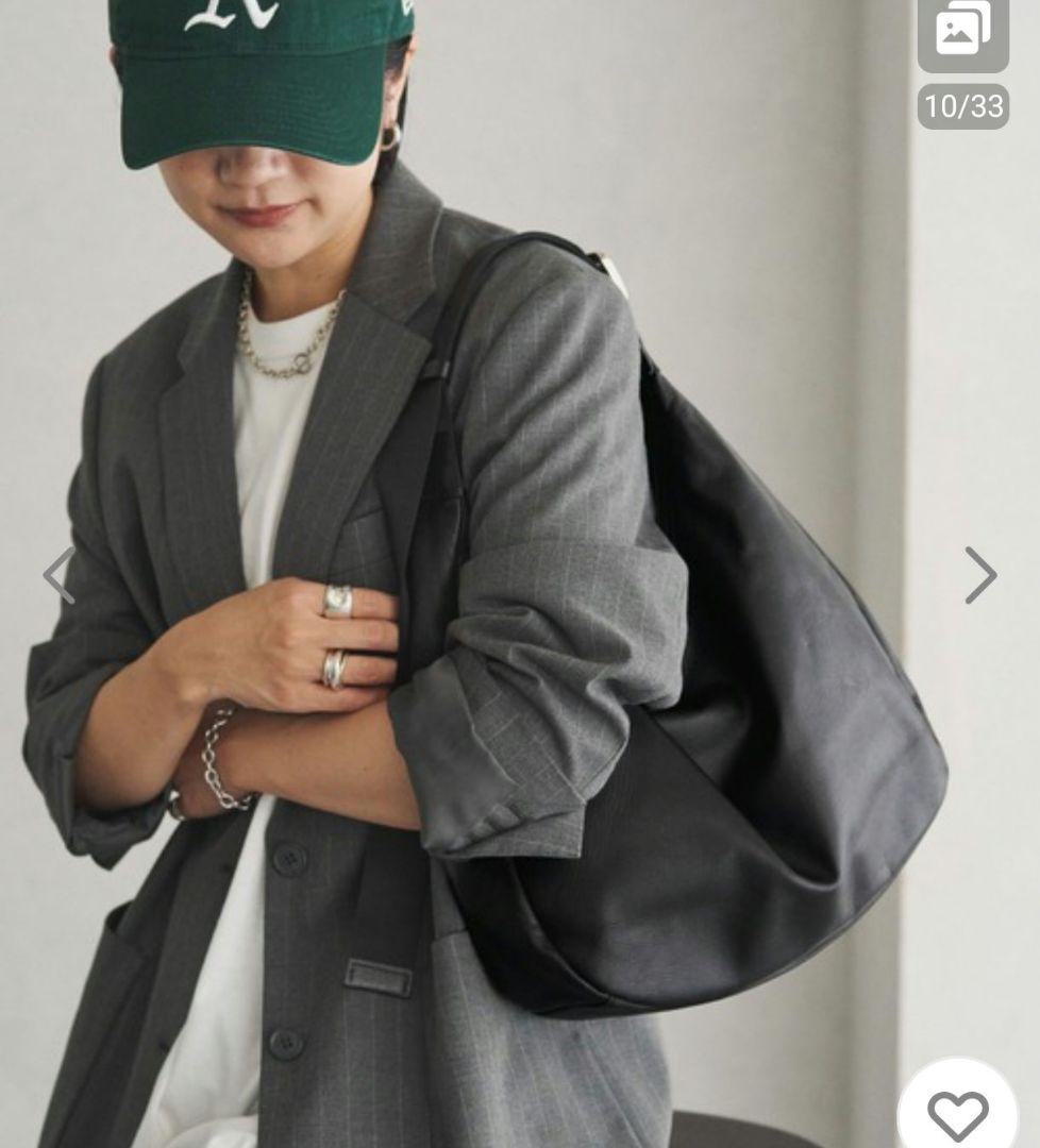 【タグ付き新品未使用】russet ラシットソフトレザーラウンドビッグショルダー