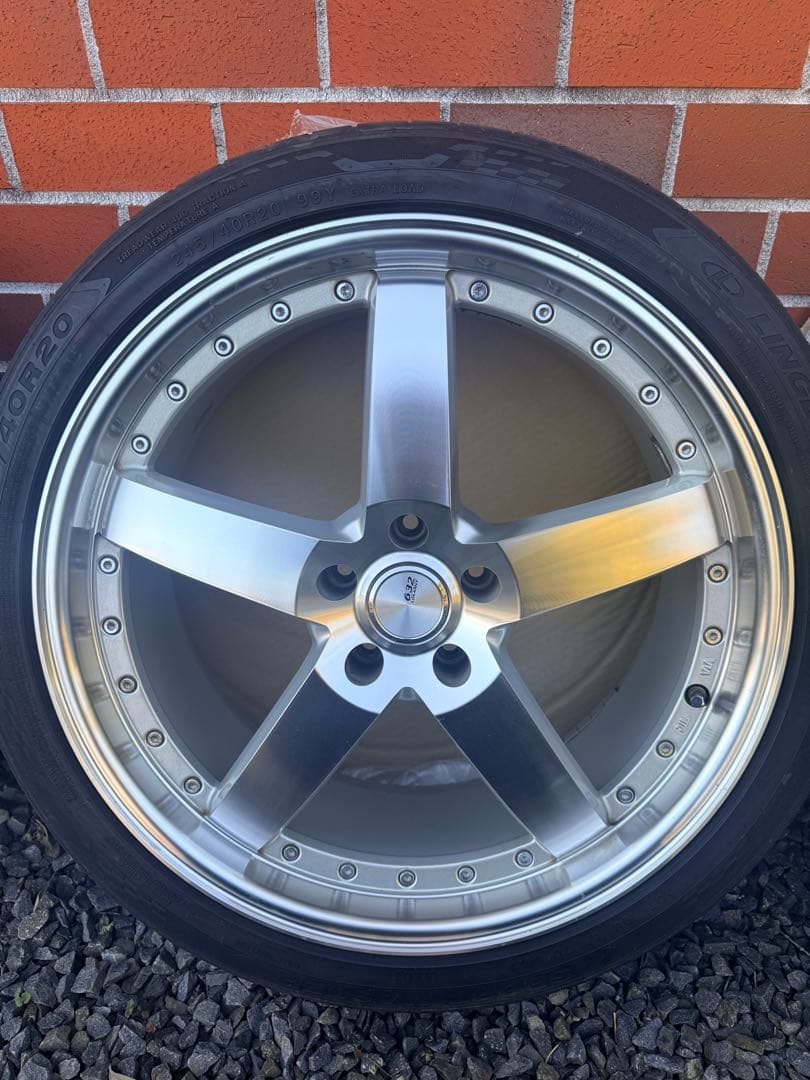 TA 24hのみ ロクサーニ　グラスターファイブ 20インチ 5スポーク