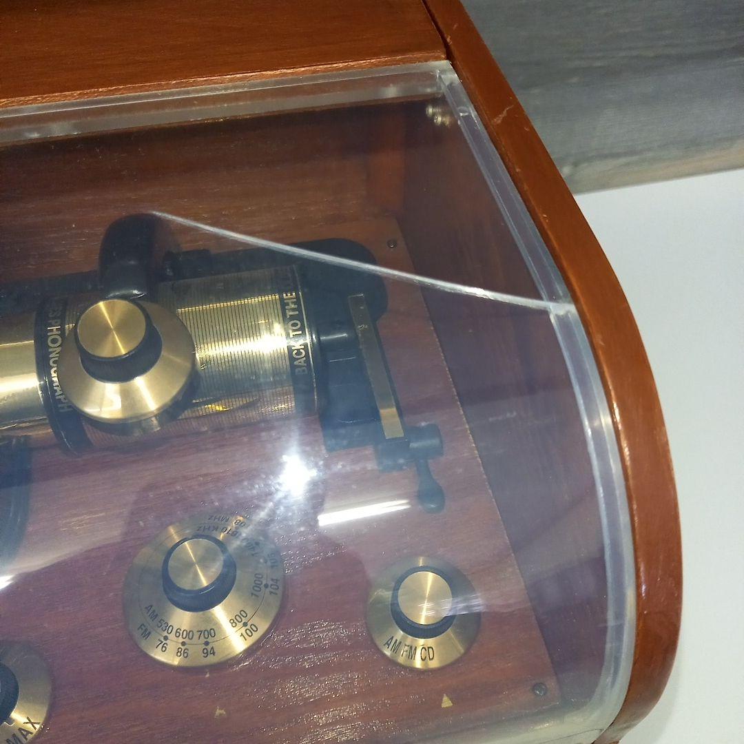 エンボリオ　CDラジオ　PHONOGRAPH　蓄音機　アンティーク　レトロ