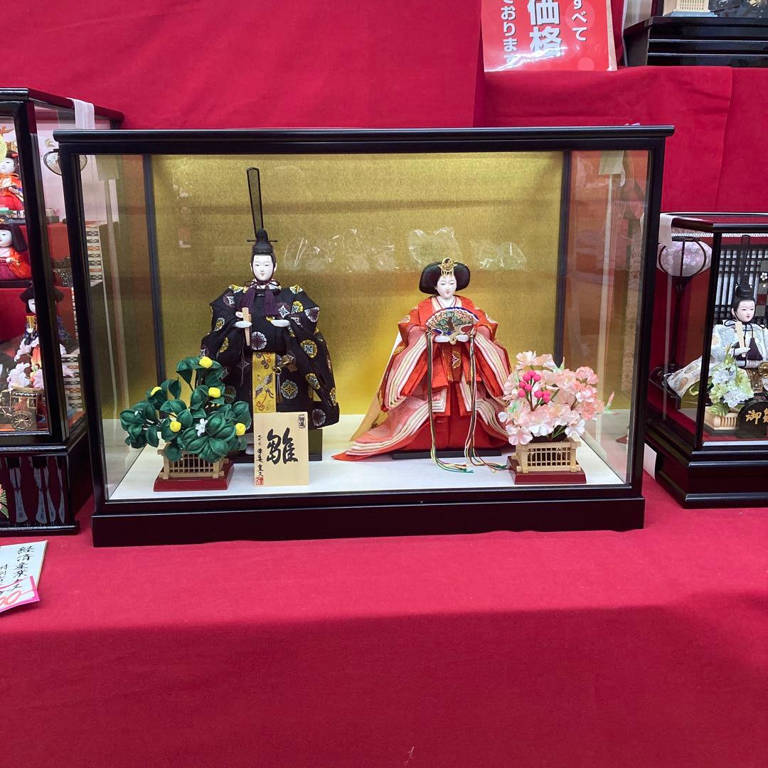 ひな人形立ち雛ケース