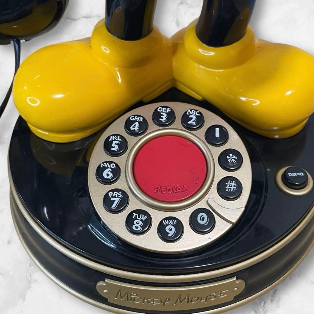 インテリア雑貨用 ディズニー ミッキーマウス 電話