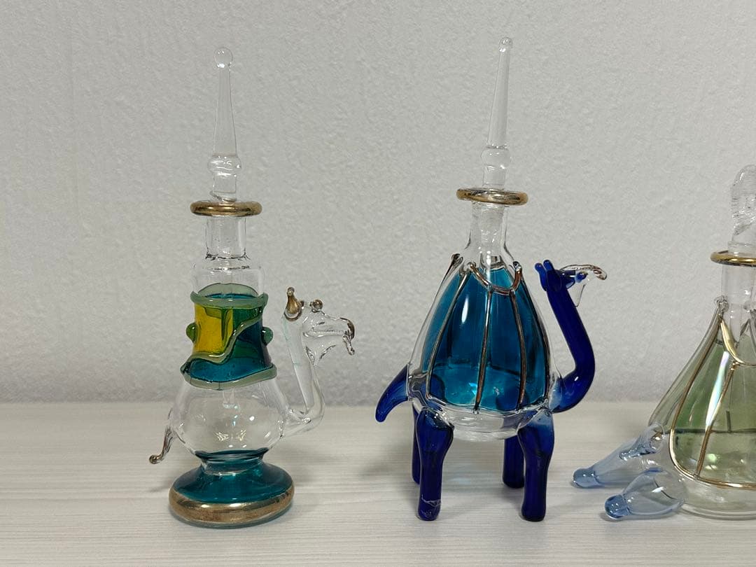 エジプト　香水瓶　ラクダ　3個セット